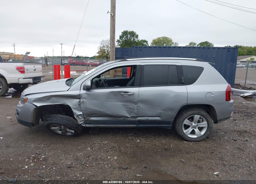 2016 JEEP COMPASS LATITUDE VIN: 1C4NJDEBXGD616313