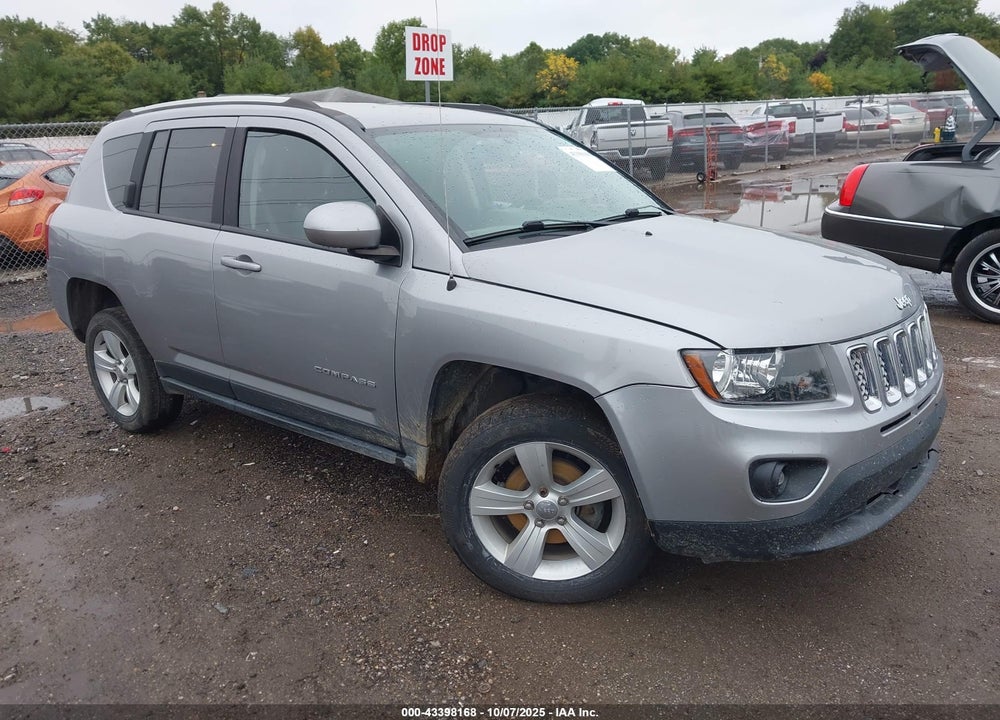2016 JEEP COMPASS LATITUDE VIN: 1C4NJDEBXGD616313