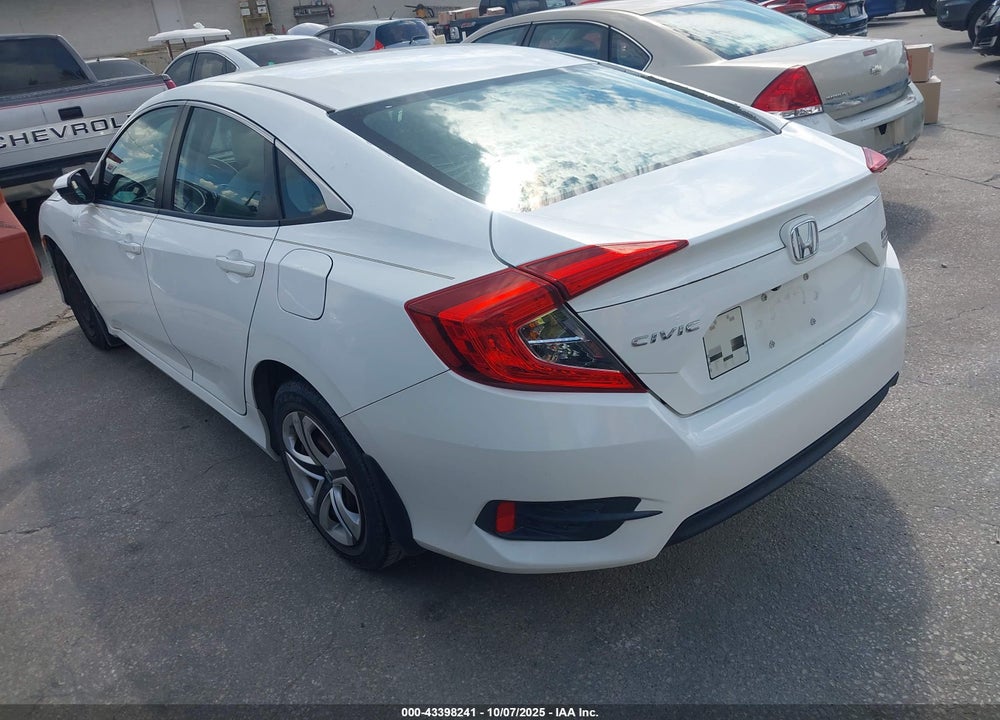 2016 HONDA CIVIC VIN: 19XFC2F57GE070595