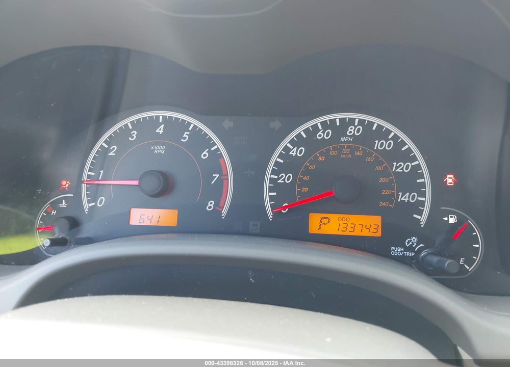 2009 TOYOTA COROLLA VIN: JTDBL40E899037096