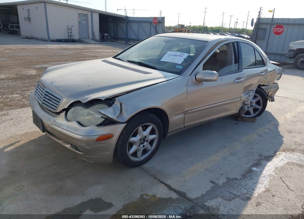 2004 MERCEDES-BENZ C 320 SPORT VIN: WDBRF64J74F450497