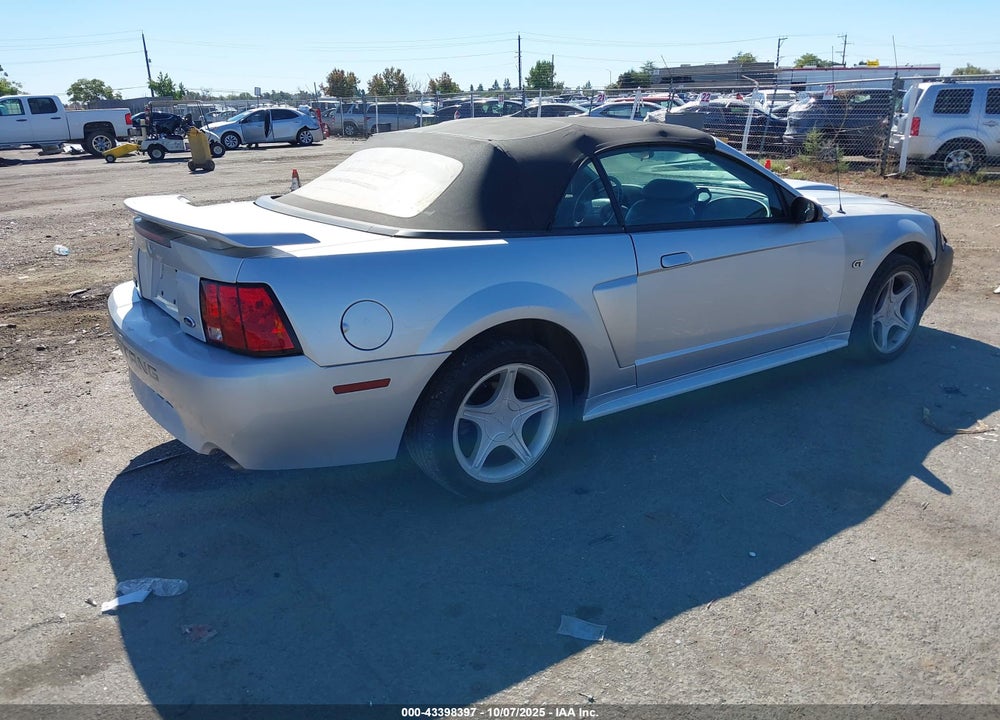 2001 FORD MUSTANG GT VIN: 1FAFP45X11F250497