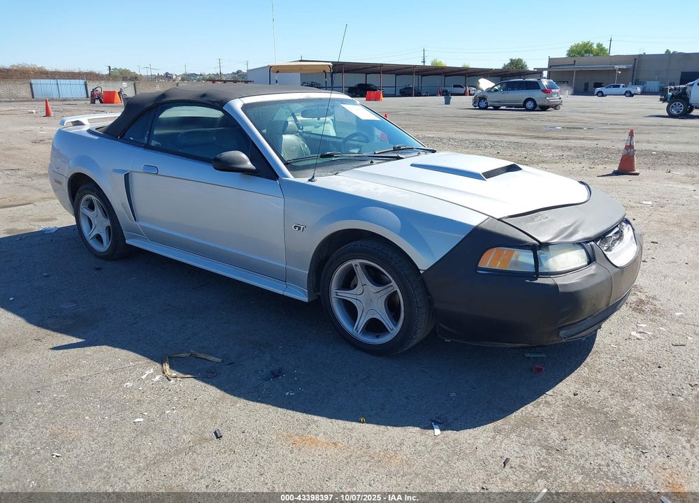 2001 FORD MUSTANG GT VIN: 1FAFP45X11F250497