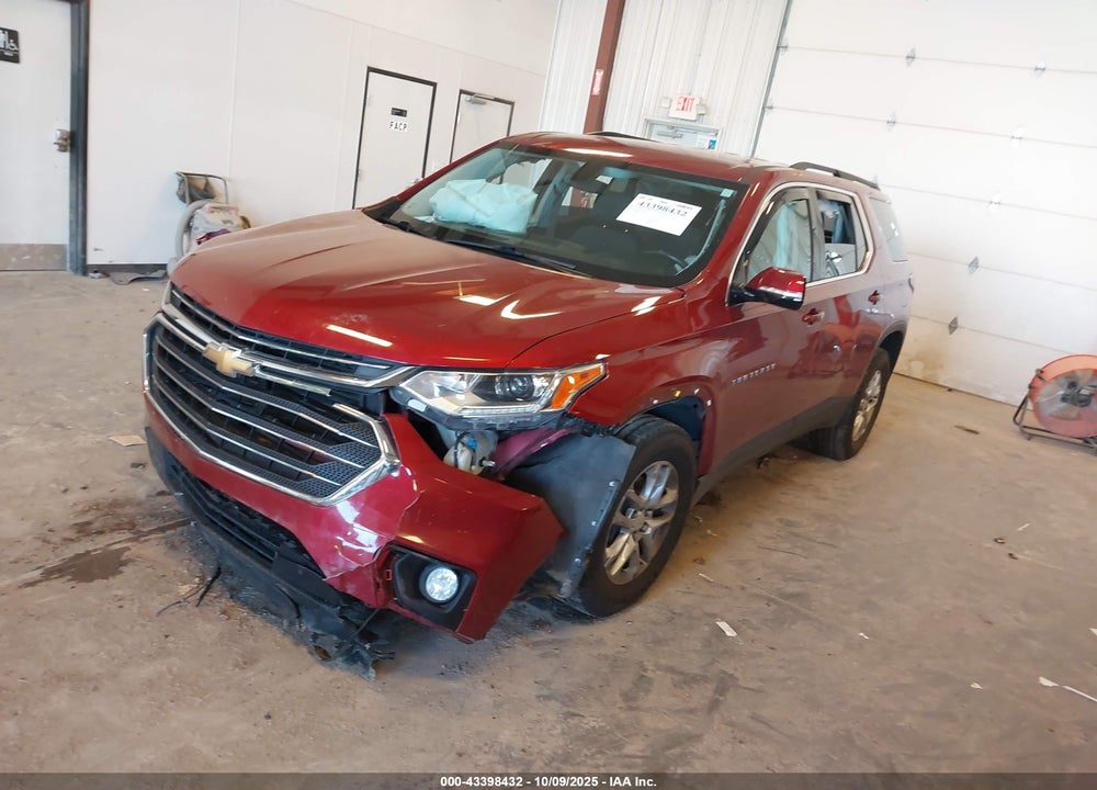 2019 CHEVROLET TRAVERSE 1LT VIN: 1GNERGKW8KJ300878
