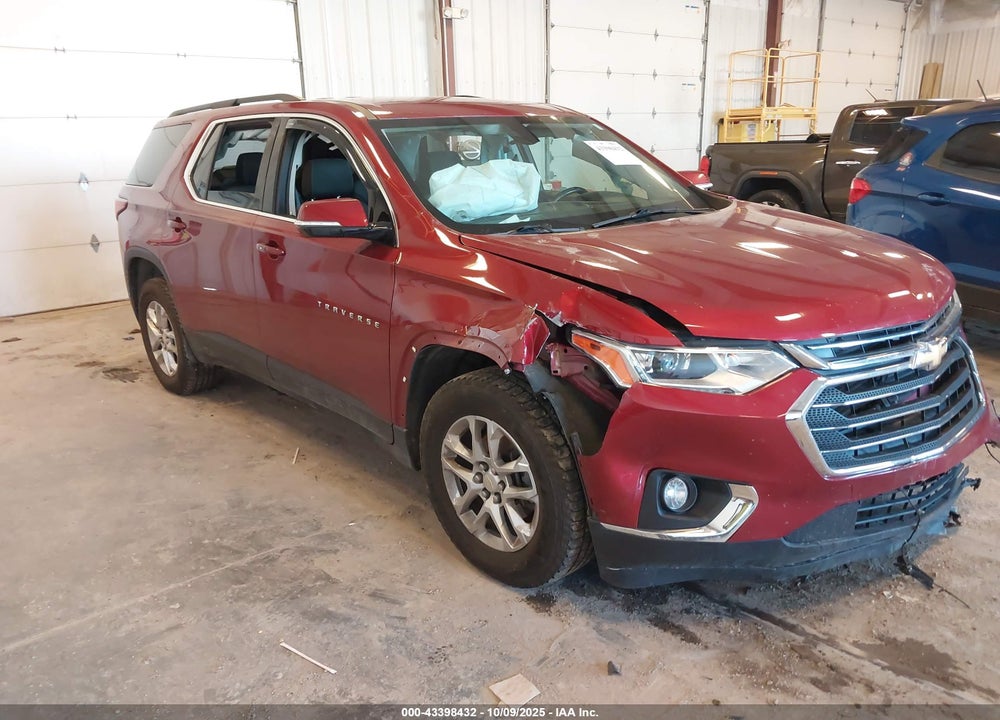 2019 CHEVROLET TRAVERSE 1LT VIN: 1GNERGKW8KJ300878