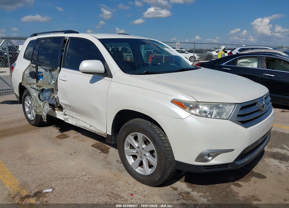 2013 TOYOTA HIGHLANDER BASE PLUS VIN: 5TDZA3EH0DS043065