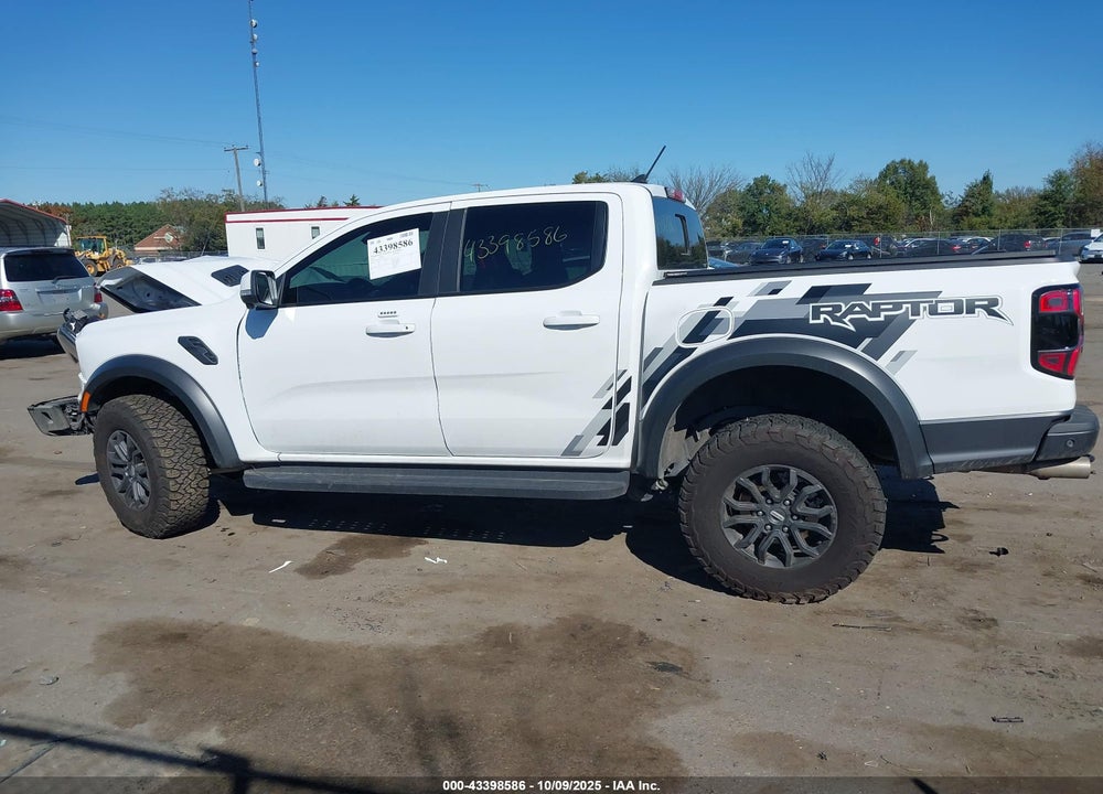 2024 FORD RANGER RAPTOR VIN: 1FTER4LRXRLE72330