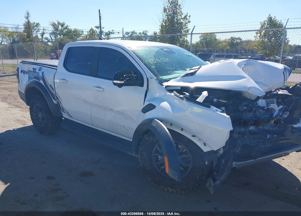 2024 FORD RANGER RAPTOR VIN: 1FTER4LRXRLE72330