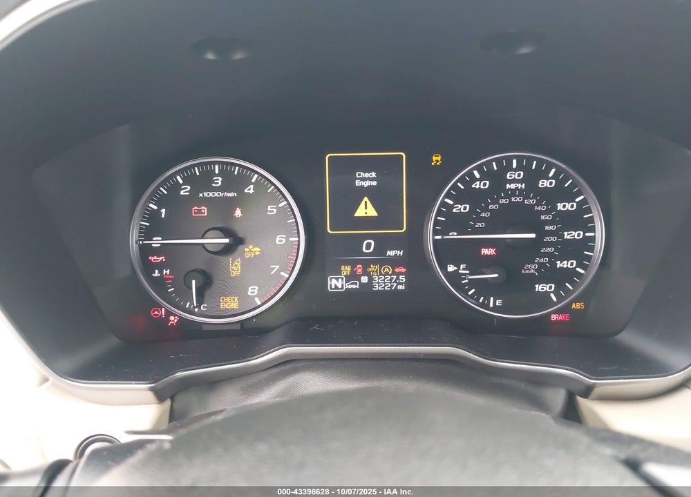 2025 SUBARU OUTBACK VIN: 4S4BTANC6S3271781