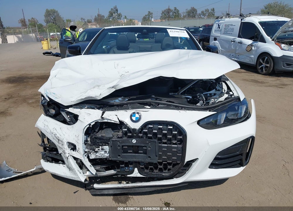 2025 BMW 4 SERIES 430I VIN: WBA33DB05SCU19548