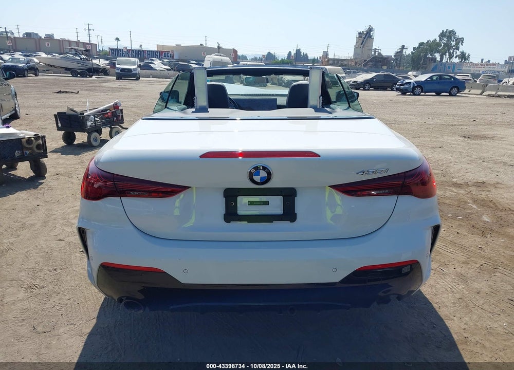 2025 BMW 4 SERIES 430I VIN: WBA33DB05SCU19548