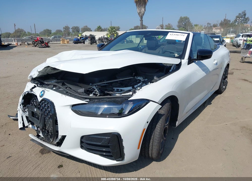 2025 BMW 4 SERIES 430I VIN: WBA33DB05SCU19548