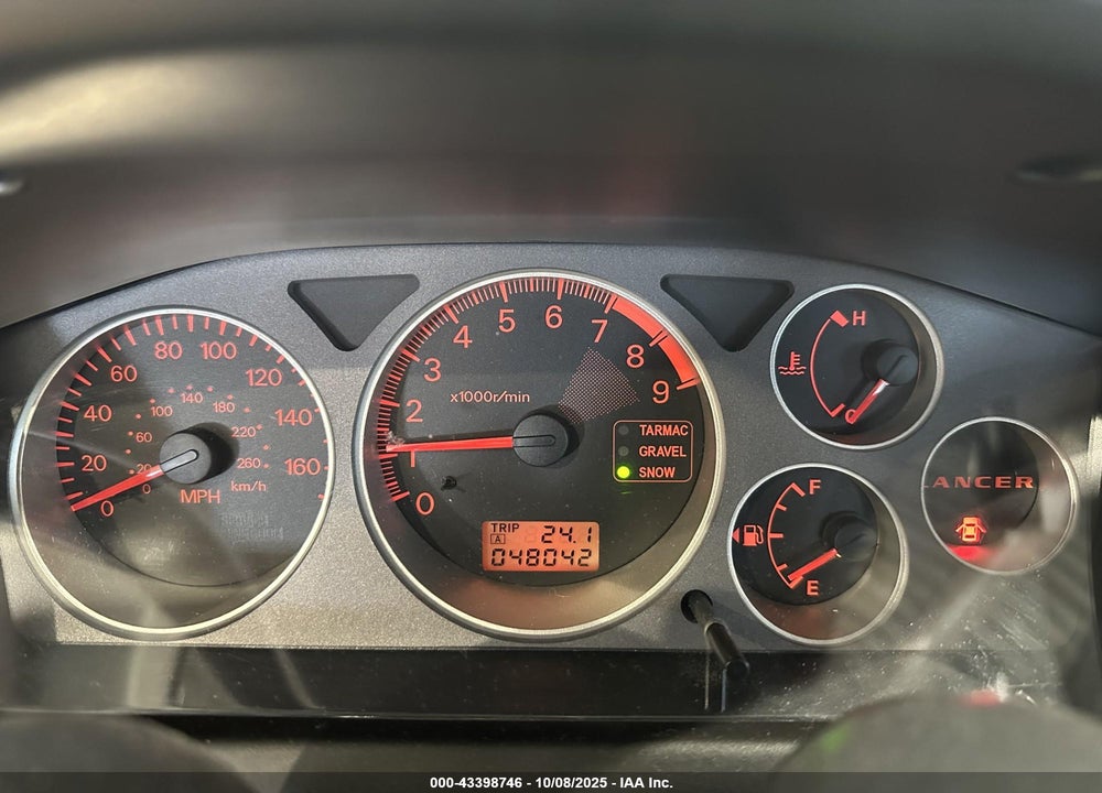2006 MITSUBISHI LANCER EVOLUTION IX/MR VIN: JA3AH86C26U045079