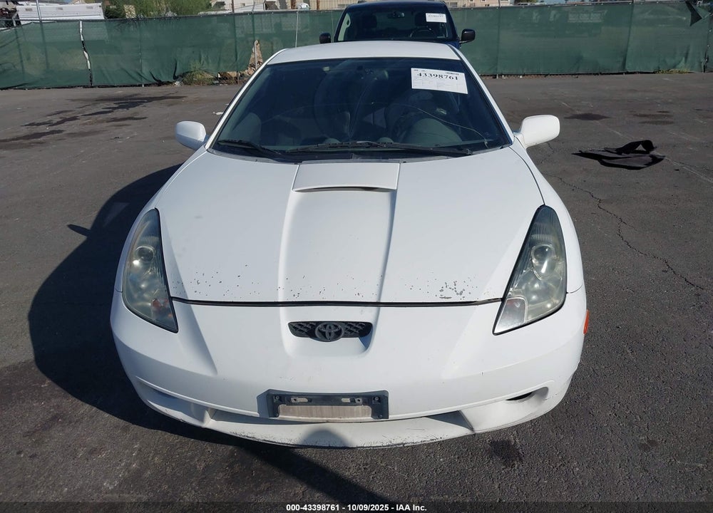 2000 TOYOTA CELICA GT VIN: JTDDR32T1Y0032743