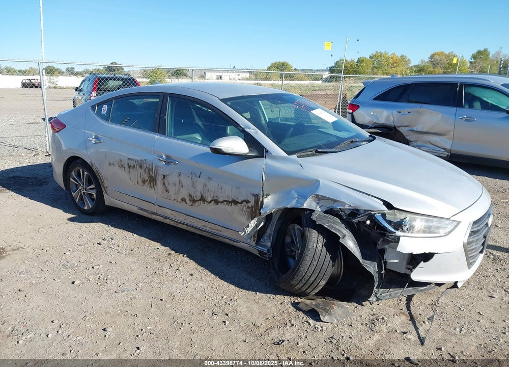 2017 HYUNDAI ELANTRA LIMITED VIN: KMHD84LF9HU065947