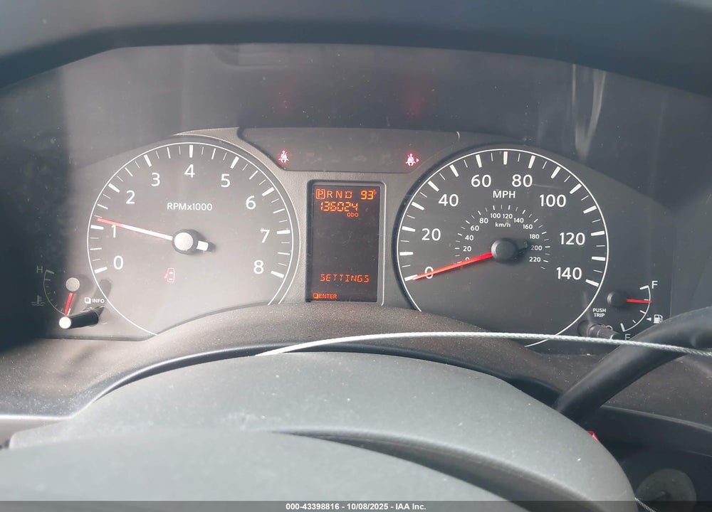 2013 NISSAN NV CARGO NV2500 HD S V8 VIN: 1N6AF0KX8DN113701