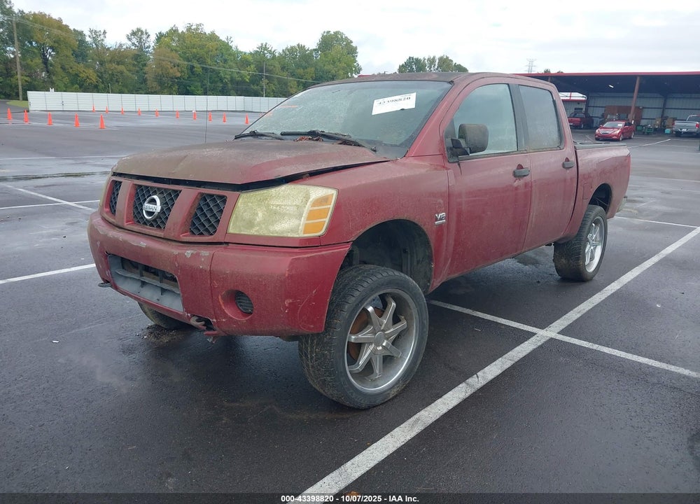 2004 NISSAN TITAN XE VIN: 1N6AA07B34N562859
