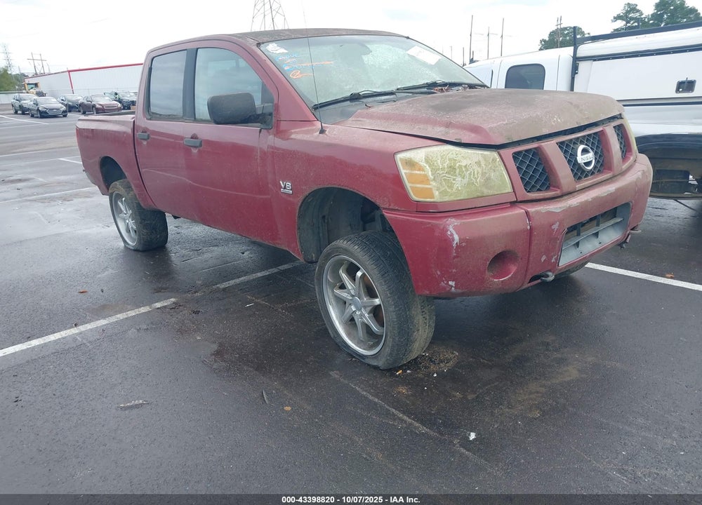 2004 NISSAN TITAN XE VIN: 1N6AA07B34N562859