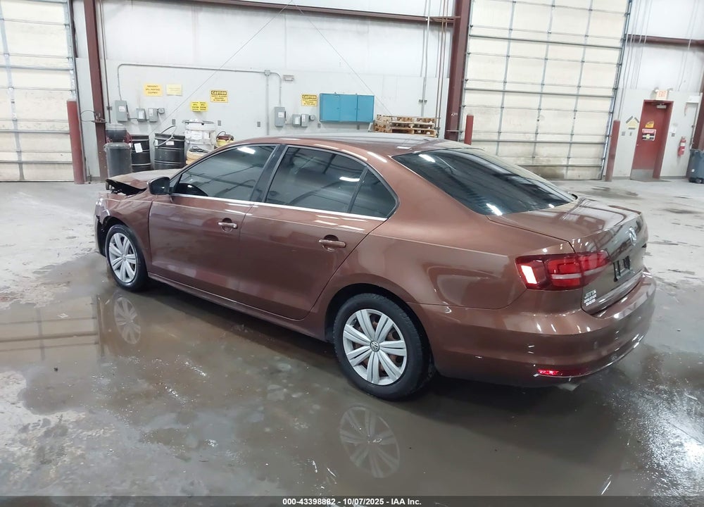 2017 VOLKSWAGEN JETTA 1.4T S VIN: 3VW2B7AJ3HM373753