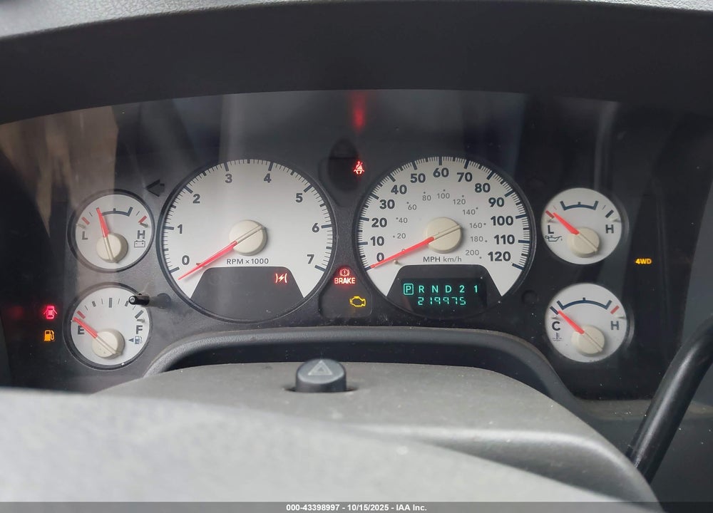 2006 DODGE RAM 1500 SLT/TRX4 OFF ROAD/SPORT VIN: 1D7HU18246S625815