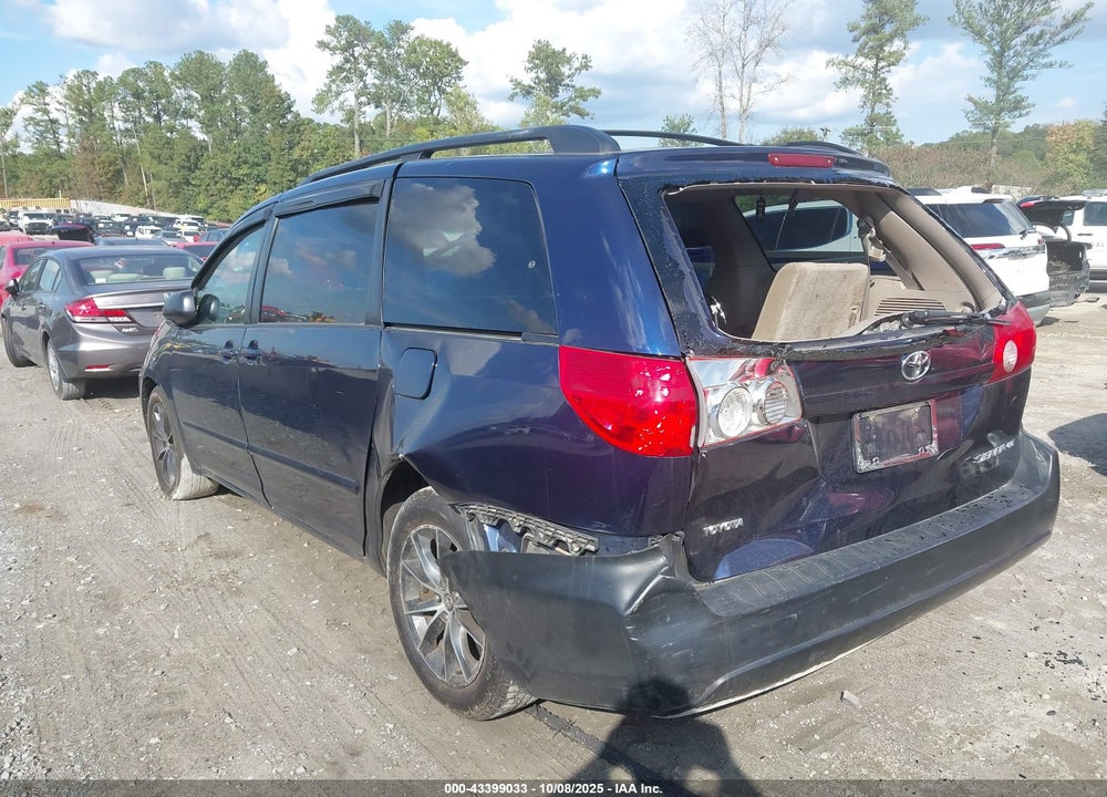 2007 TOYOTA SIENNA LE VIN: 5TDZK23C67S014351