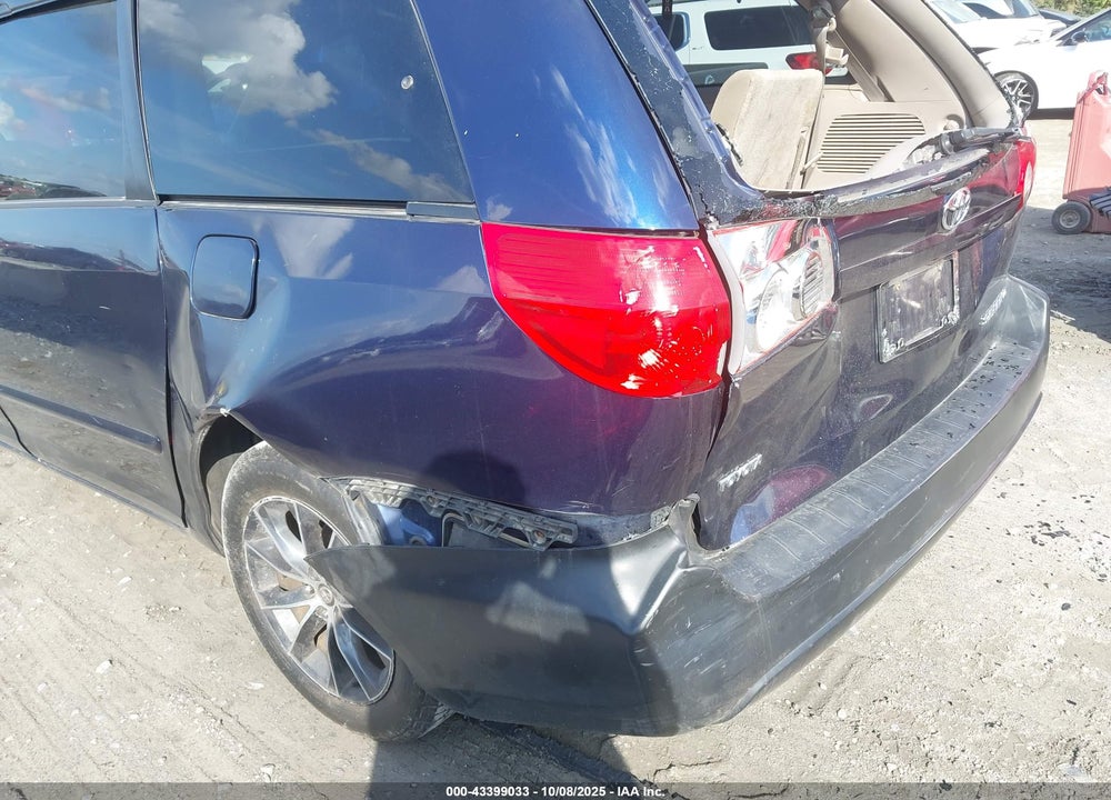 2007 TOYOTA SIENNA LE VIN: 5TDZK23C67S014351