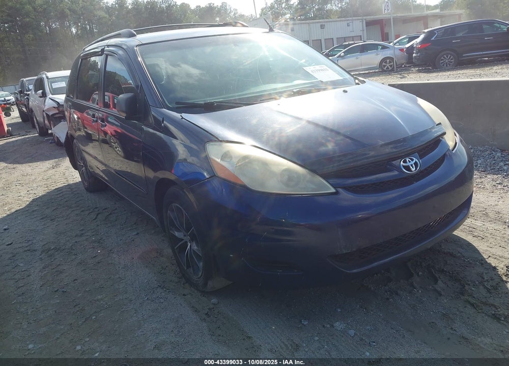2007 TOYOTA SIENNA LE VIN: 5TDZK23C67S014351