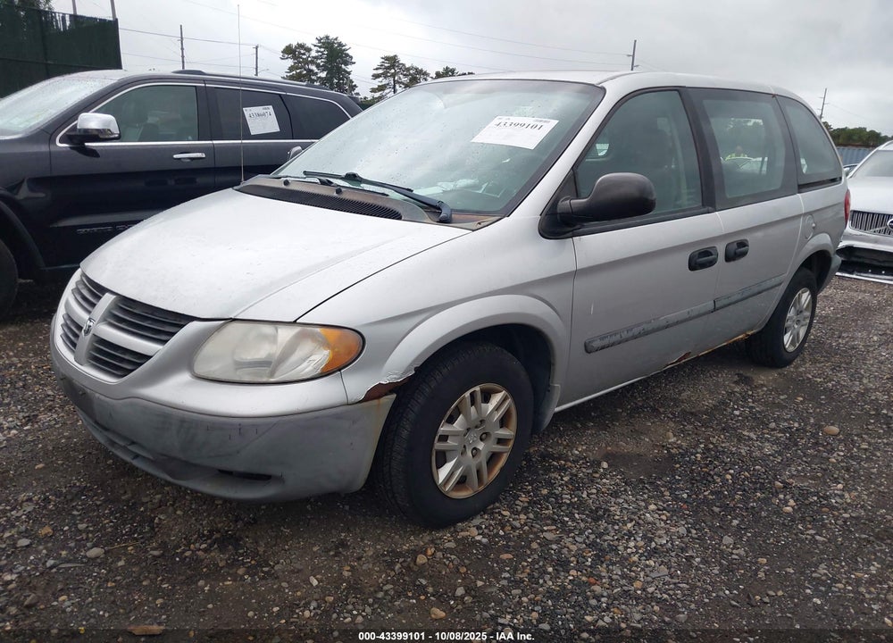 2007 DODGE CARAVAN SE VIN: 1D4GP25E27B222406