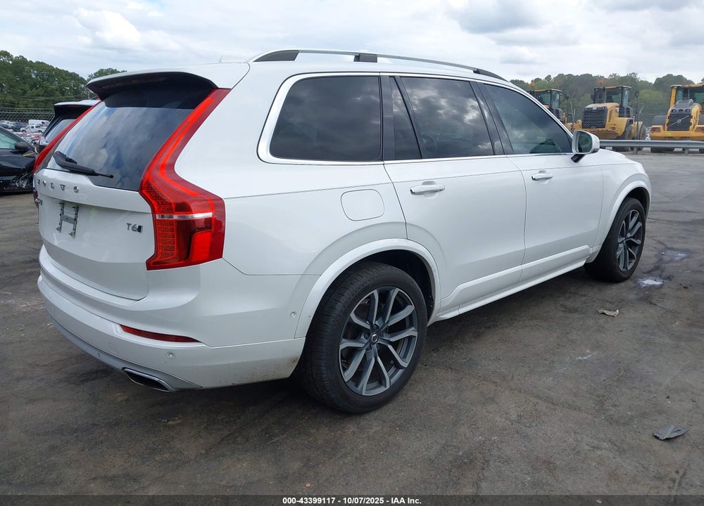 2016 VOLVO XC90 T6 MOMENTUM VIN: YV4A22PK7G1089777