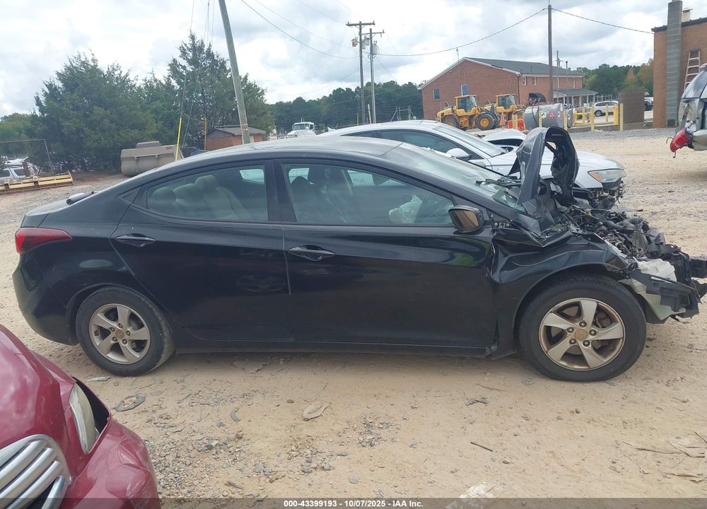 2014 HYUNDAI ELANTRA SE VIN: KMHDH4AE1EU085860