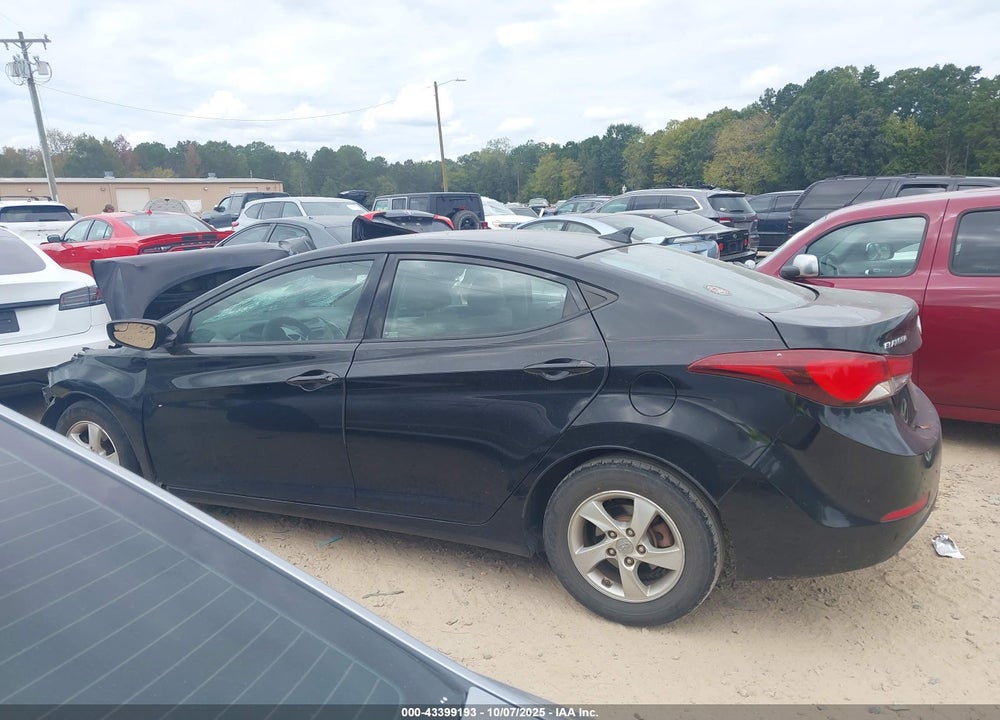 2014 HYUNDAI ELANTRA SE VIN: KMHDH4AE1EU085860