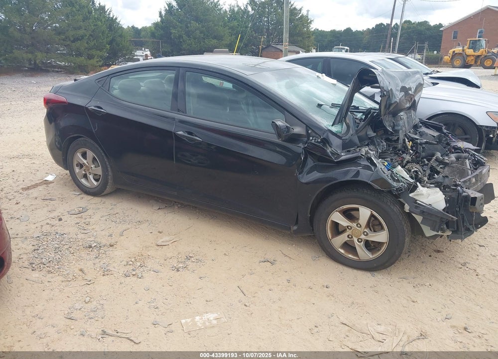 2014 HYUNDAI ELANTRA SE VIN: KMHDH4AE1EU085860