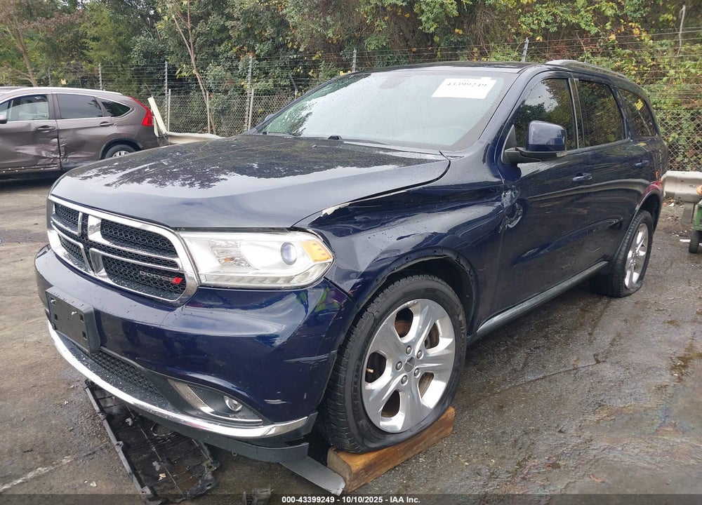 2015 DODGE DURANGO LIMITED VIN: 1C4RDJDGXFC180667