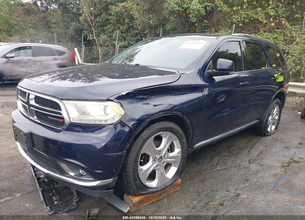 2015 DODGE DURANGO LIMITED VIN: 1C4RDJDGXFC180667
