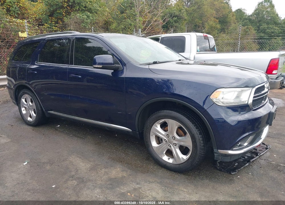 2015 DODGE DURANGO LIMITED VIN: 1C4RDJDGXFC180667