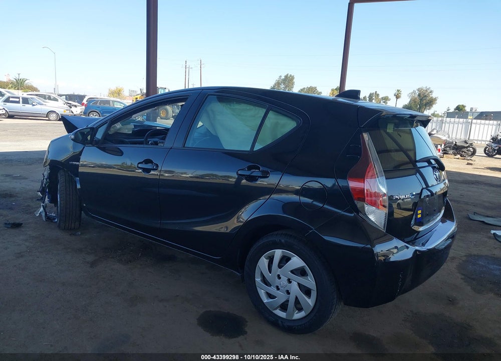 2015 TOYOTA PRIUS C ONE VIN: JTDKDTB31F1110550