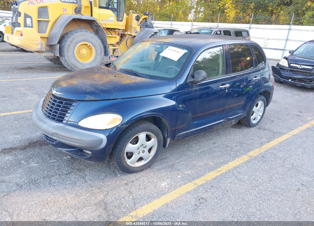 2002 CHRYSLER PT CRUISER TOURING VIN: 3C4FY58B82T371189