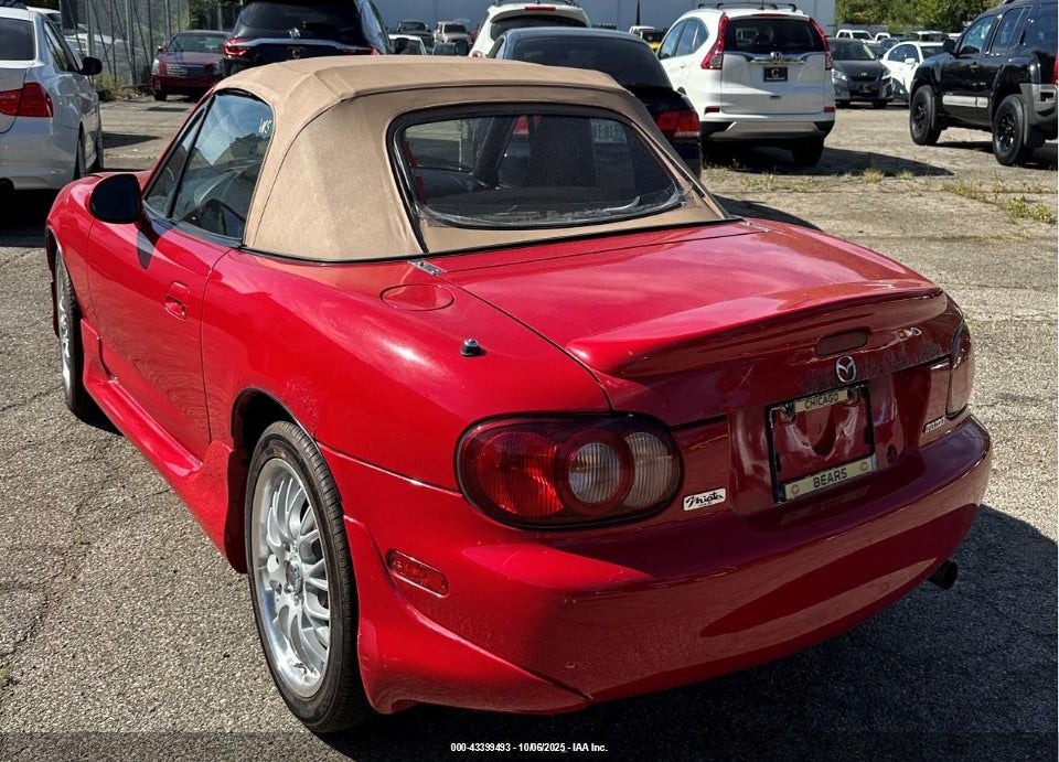 2001 MAZDA MX-5 MIATA VIN: JM1NB353810200971