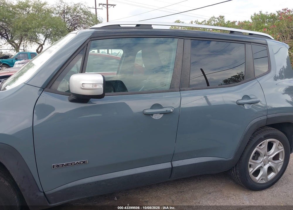 2017 JEEP RENEGADE LIMITED FWD VIN: ZACCJADB1HPF78187