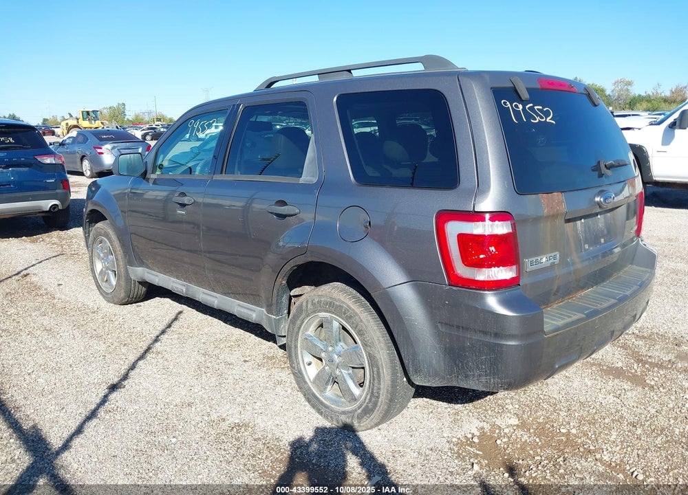 2009 FORD ESCAPE VIN: 1FMCU937X9KB20822