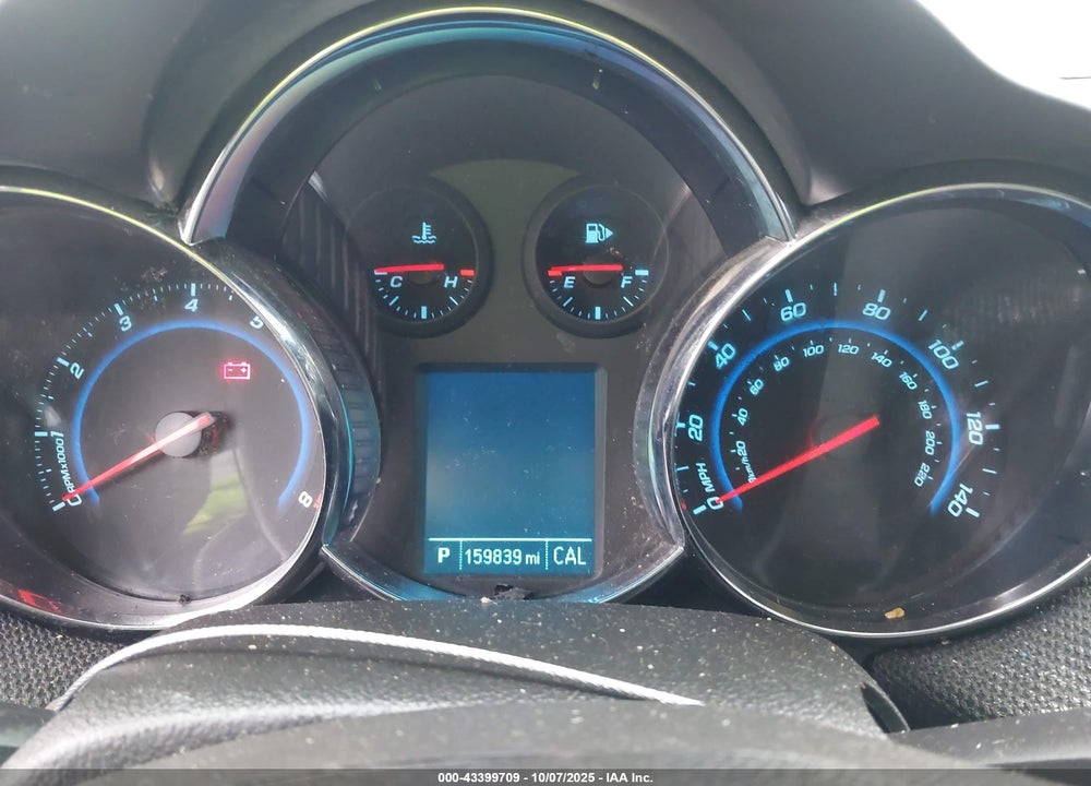 2014 CHEVROLET CRUZE 1LT AUTO VIN: 1G1PC5SB0E7253389