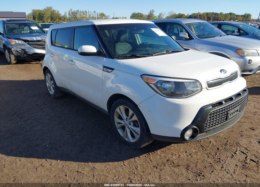 2016 KIA SOUL VIN: KNDJP3A5XG7260922
