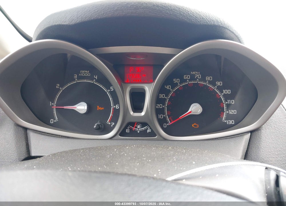 2013 FORD FIESTA VIN: 3FADP4EJ8DM225202