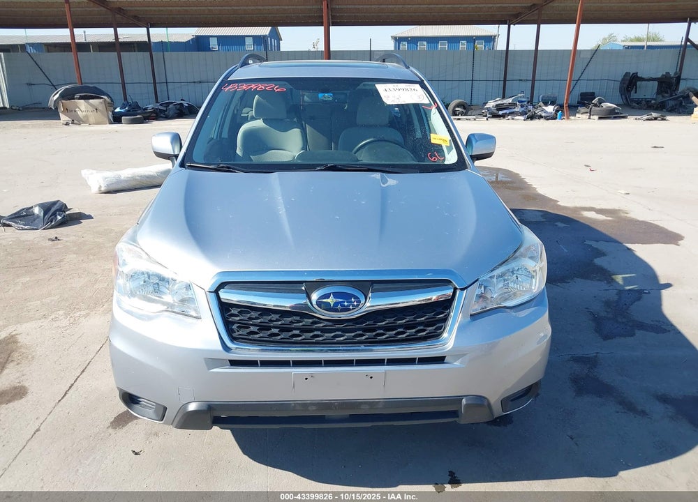 2015 SUBARU FORESTER 2.5I PREMIUM VIN: JF2SJADC6FH490696