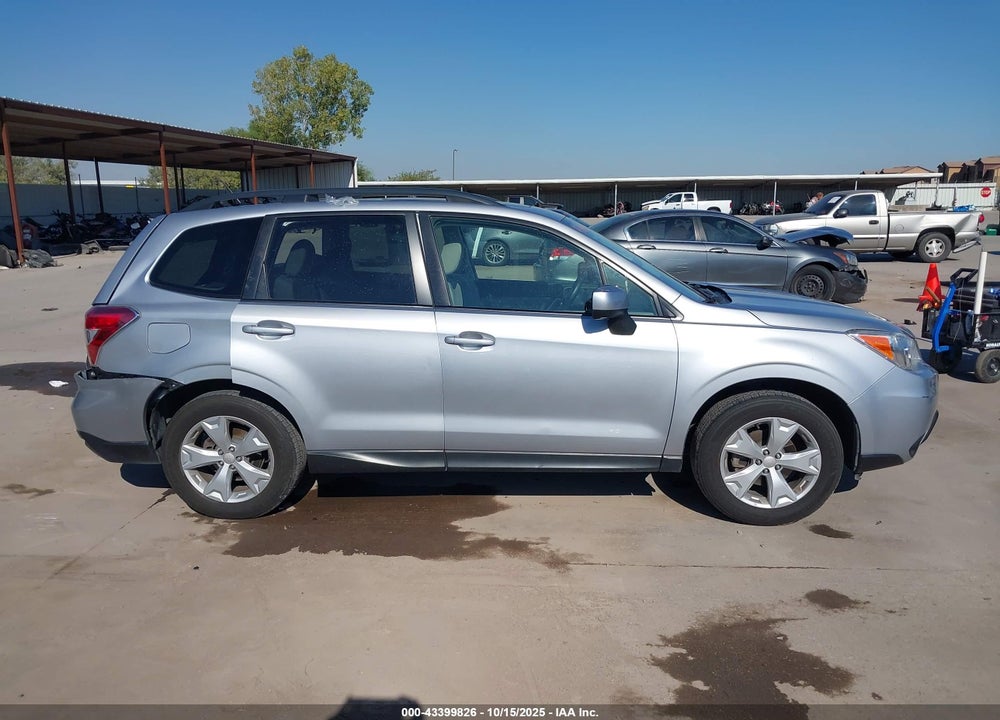 2015 SUBARU FORESTER 2.5I PREMIUM VIN: JF2SJADC6FH490696