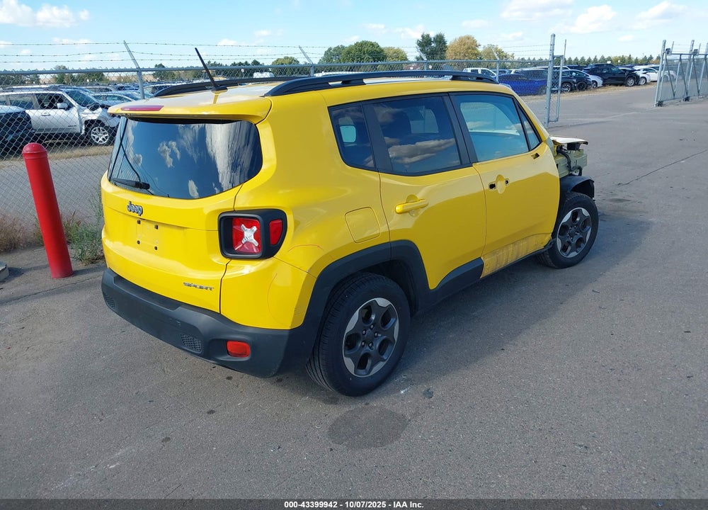 2016 JEEP RENEGADE VIN: ZACCJAAT5GPD52133