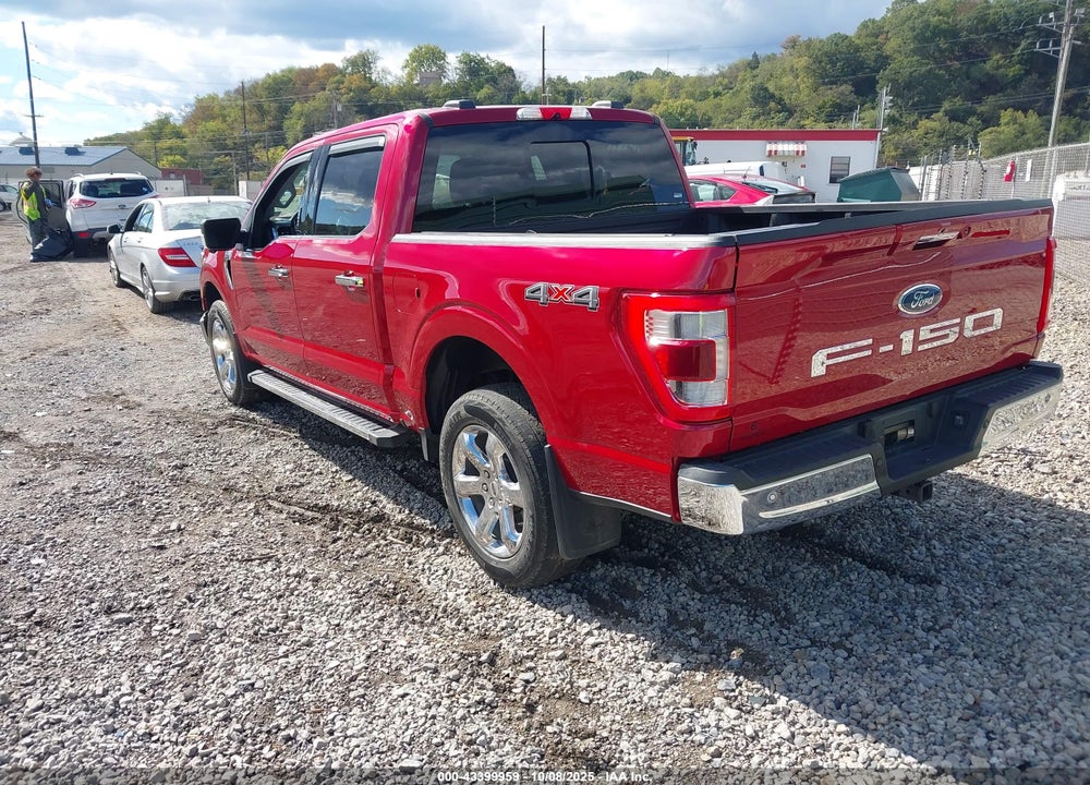 2022 FORD F-150 LARIAT VIN: 1FTFW1E52NFA02243