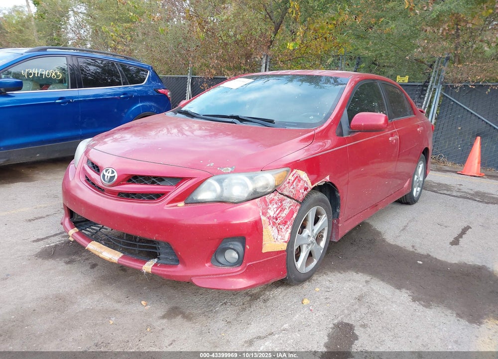 2011 TOYOTA COROLLA S VIN: 2T1BU4EE4BC681944
