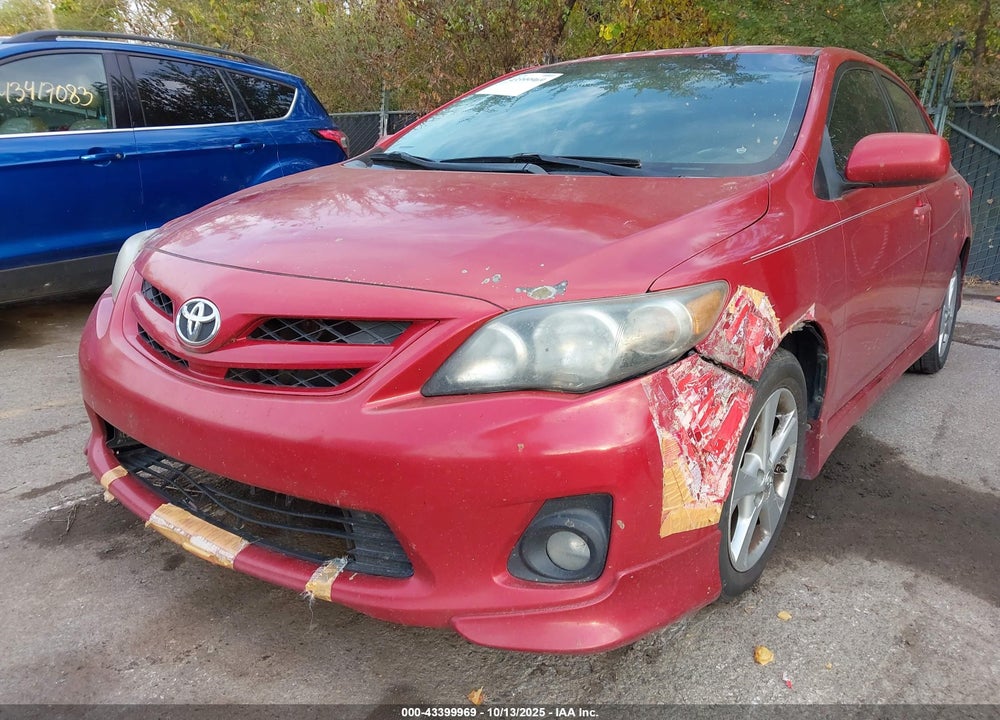 2011 TOYOTA COROLLA S VIN: 2T1BU4EE4BC681944