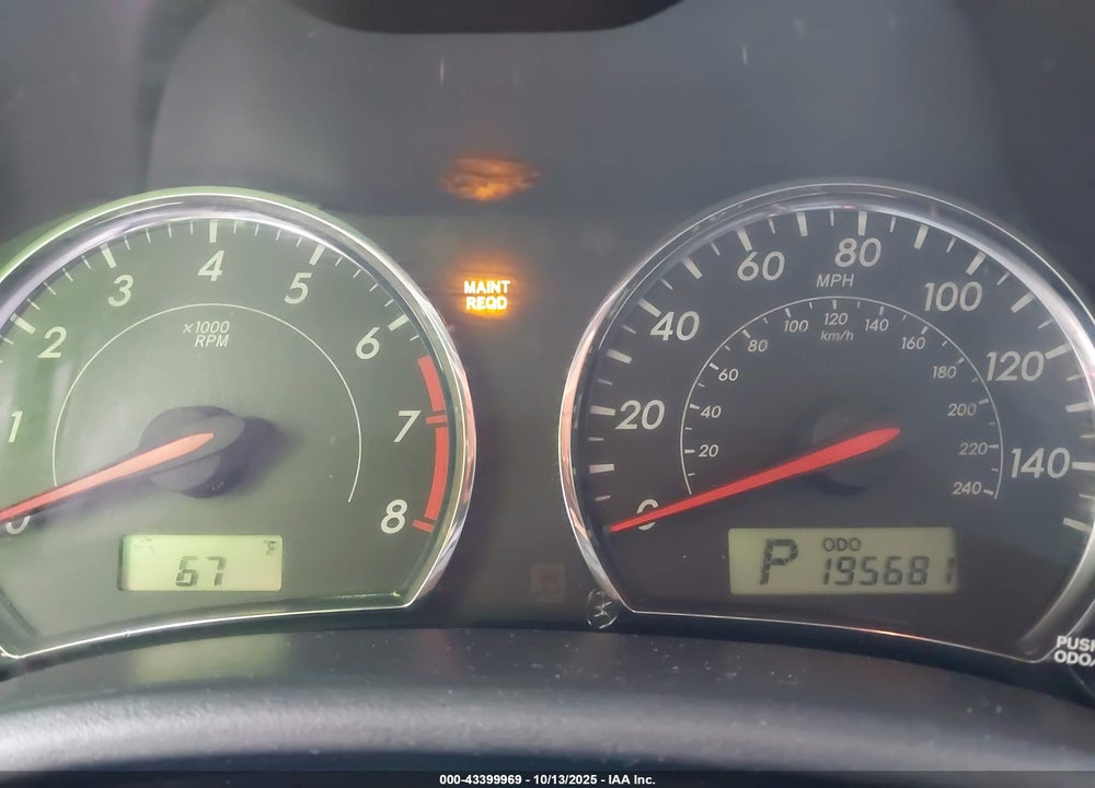 2011 TOYOTA COROLLA S VIN: 2T1BU4EE4BC681944